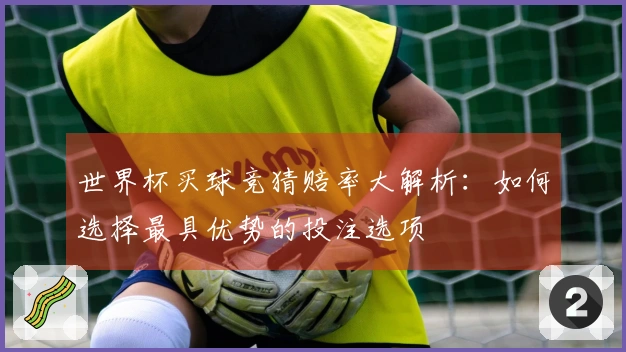 世界杯买球竞猜赔率大解析：如何选择最具优势的投注选项